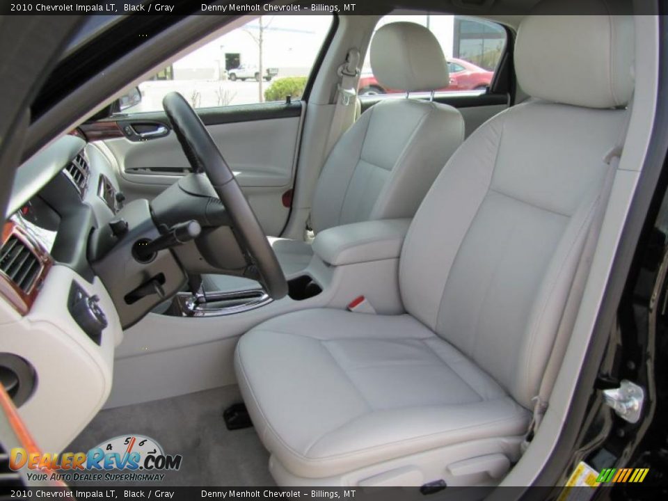 2010 Chevrolet Impala LT Black / Gray Photo #4