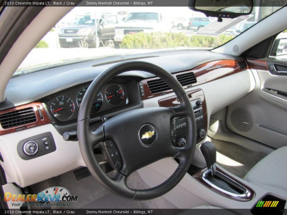 2010 Chevrolet Impala LT Black / Gray Photo #6