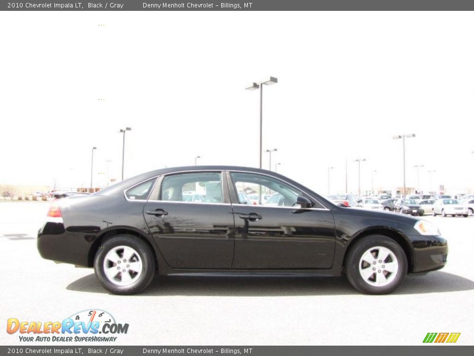 2010 Chevrolet Impala LT Black / Gray Photo #9