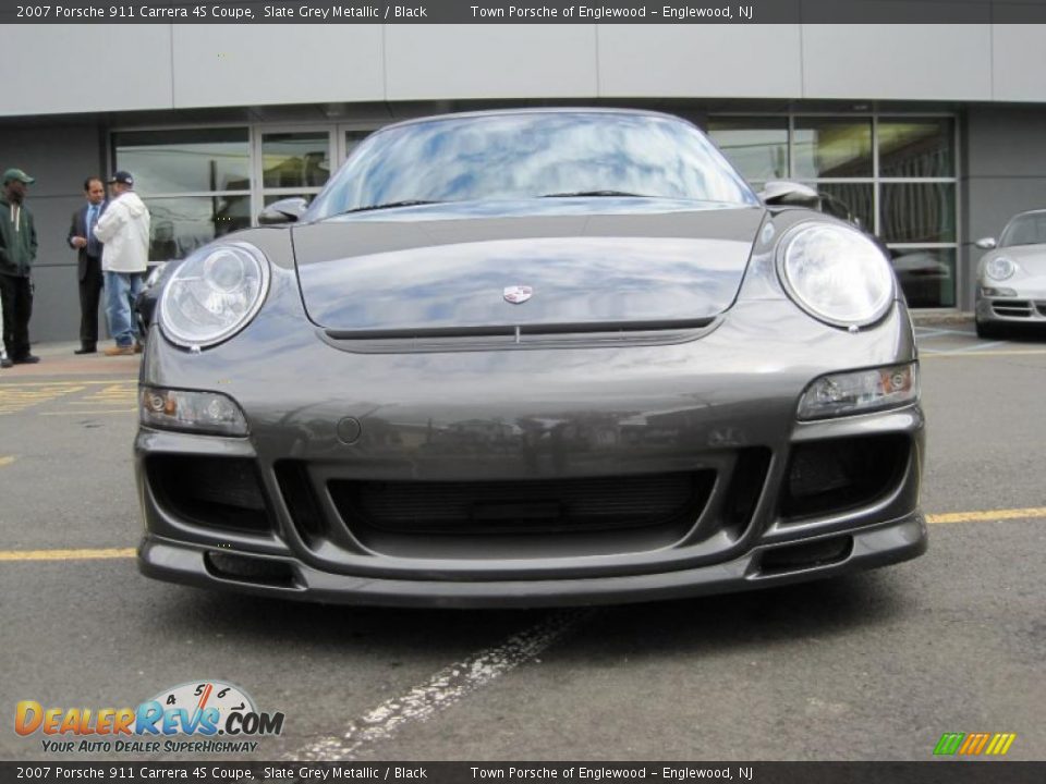 2007 Porsche 911 Carrera 4S Coupe Slate Grey Metallic / Black Photo #6