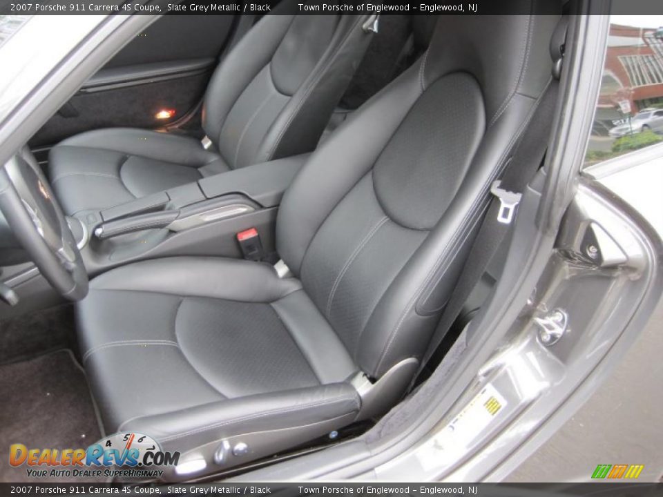 2007 Porsche 911 Carrera 4S Coupe Slate Grey Metallic / Black Photo #19