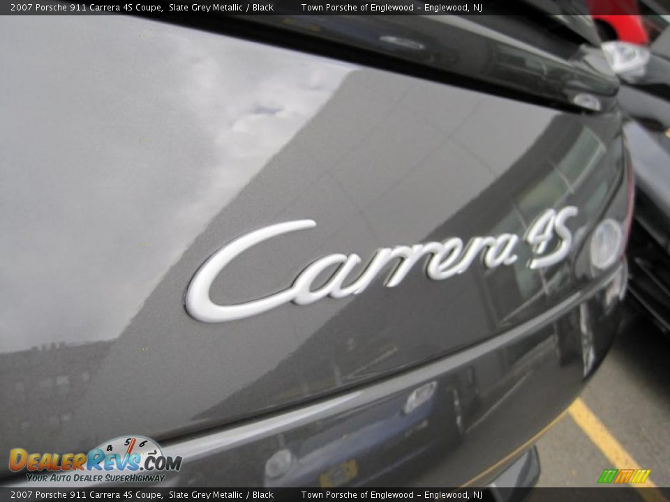 2007 Porsche 911 Carrera 4S Coupe Slate Grey Metallic / Black Photo #20