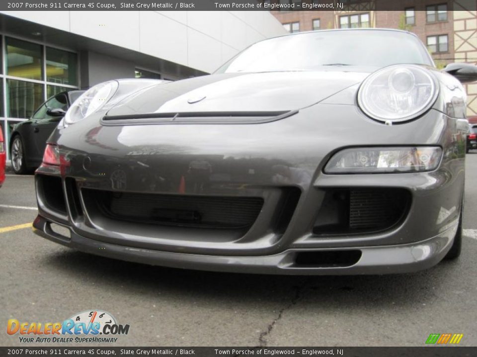 2007 Porsche 911 Carrera 4S Coupe Slate Grey Metallic / Black Photo #22