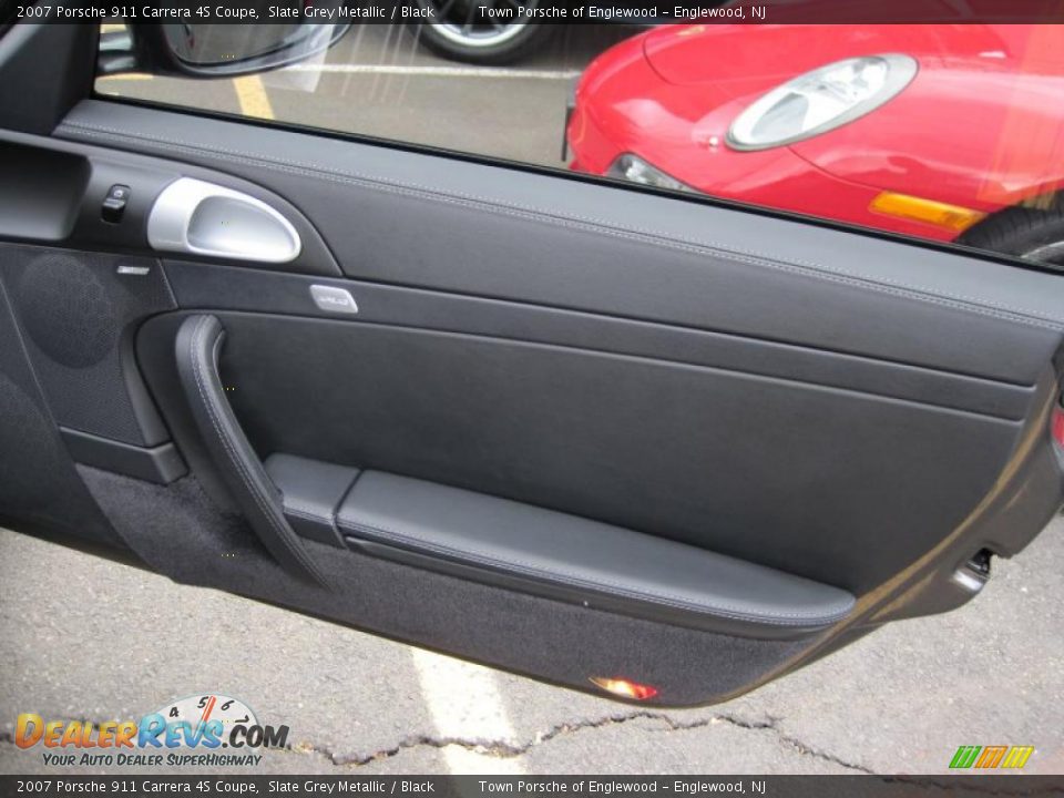 2007 Porsche 911 Carrera 4S Coupe Slate Grey Metallic / Black Photo #23
