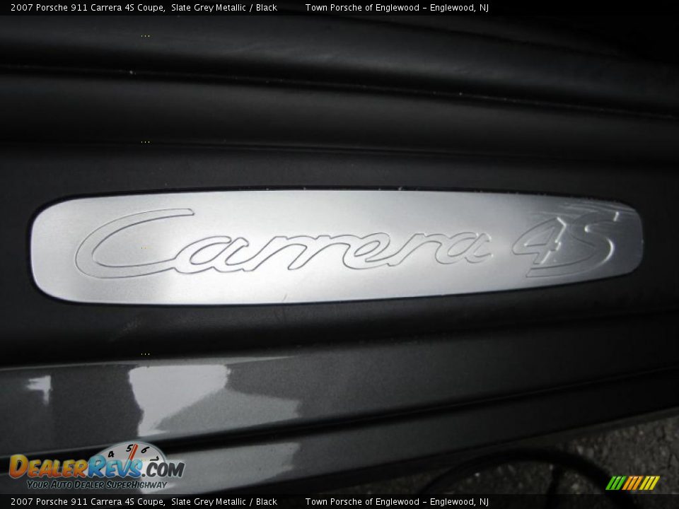 2007 Porsche 911 Carrera 4S Coupe Slate Grey Metallic / Black Photo #24