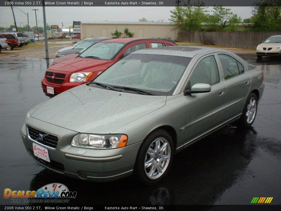 2006 Volvo S60 2.5T Willow Green Metallic / Beige Photo #1