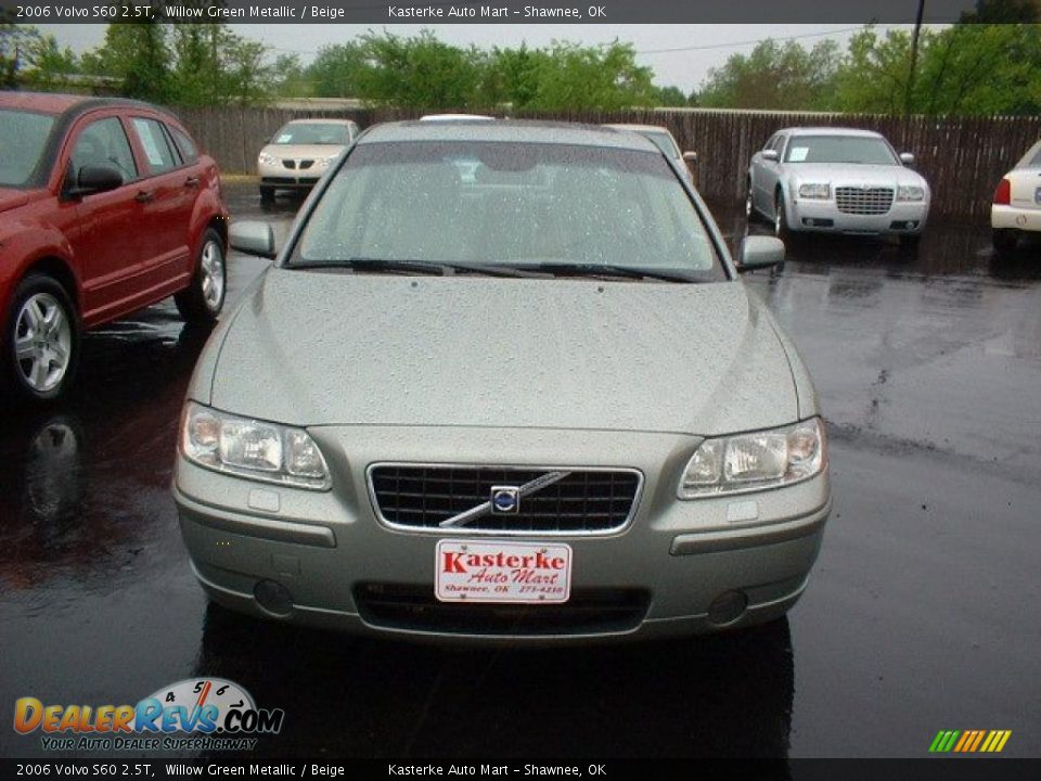 2006 Volvo S60 2.5T Willow Green Metallic / Beige Photo #2