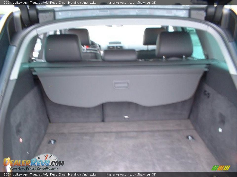2004 Volkswagen Touareg V6 Reed Green Metallic / Anthracite Photo #11