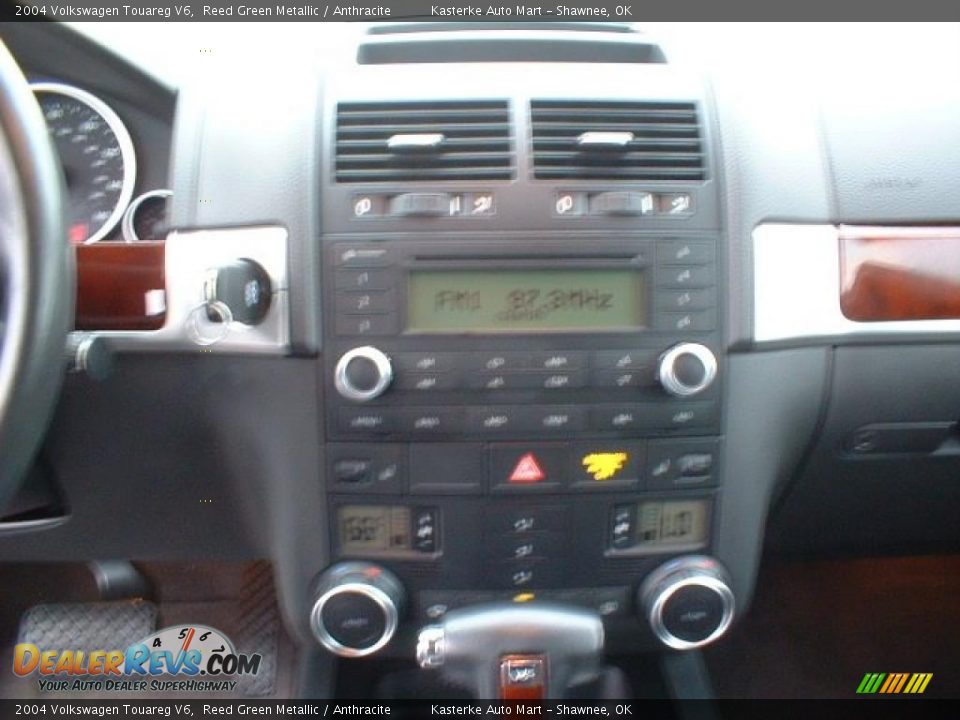 2004 Volkswagen Touareg V6 Reed Green Metallic / Anthracite Photo #13