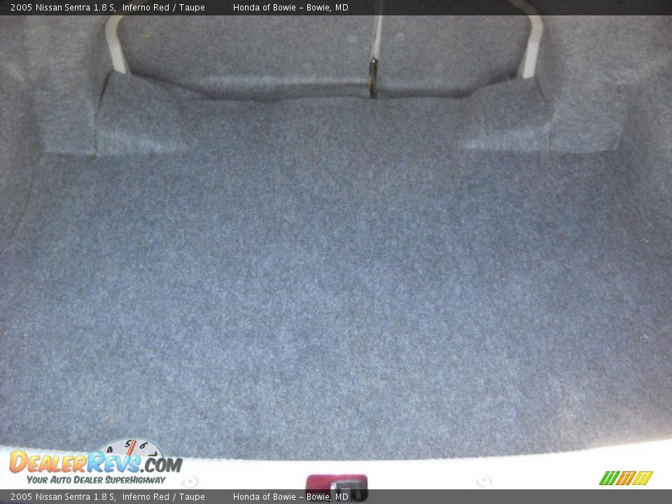2005 Nissan Sentra 1.8 S Inferno Red / Taupe Photo #20