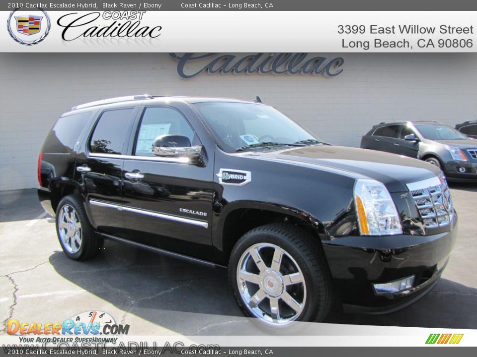 2010 Cadillac Escalade Hybrid Black Raven / Ebony Photo #1