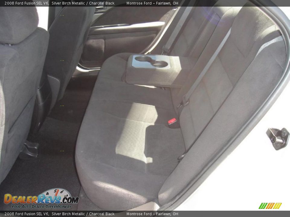 2008 Ford Fusion SEL V6 Silver Birch Metallic / Charcoal Black Photo #15