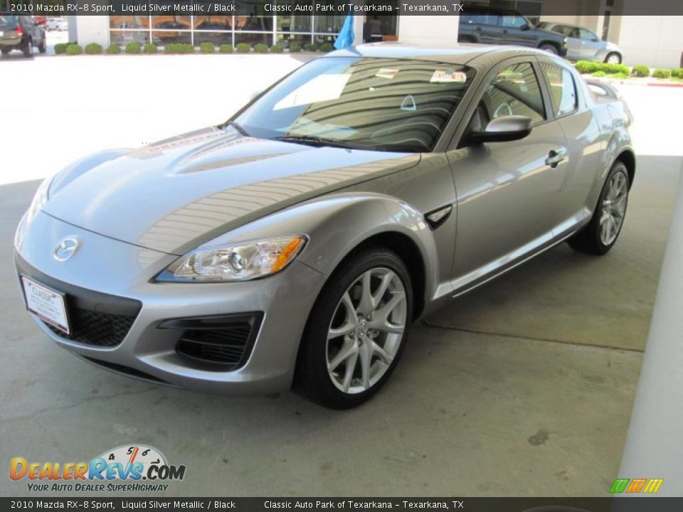 2010 Mazda RX-8 Sport Liquid Silver Metallic / Black Photo #1