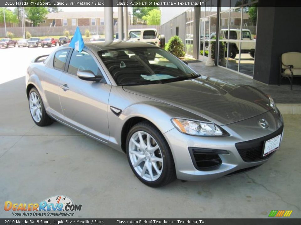 2010 Mazda RX-8 Sport Liquid Silver Metallic / Black Photo #2