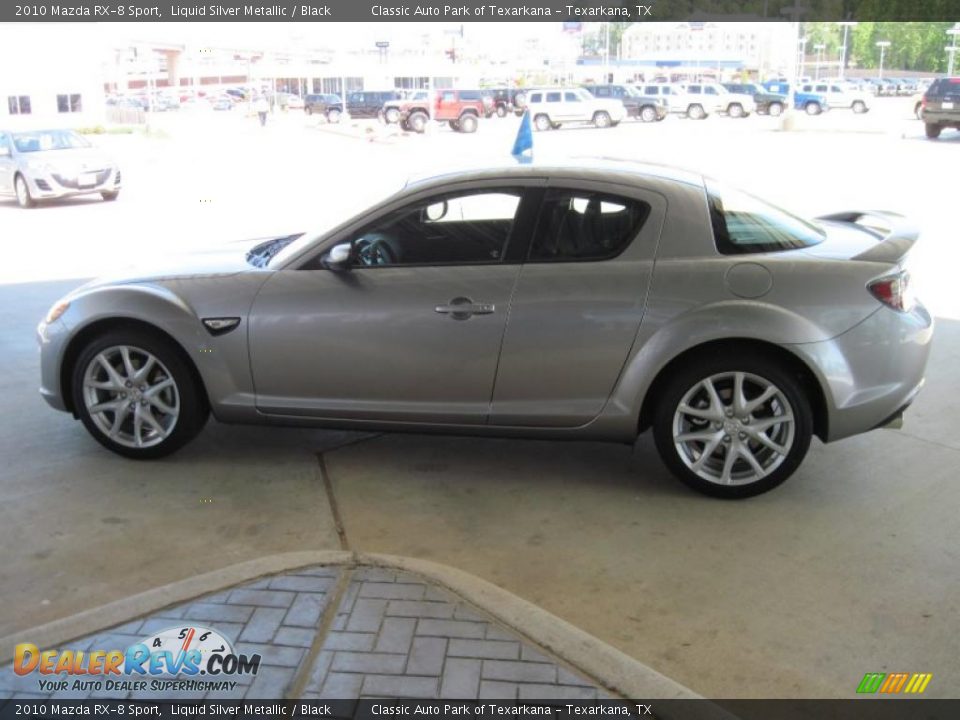 2010 Mazda RX-8 Sport Liquid Silver Metallic / Black Photo #3