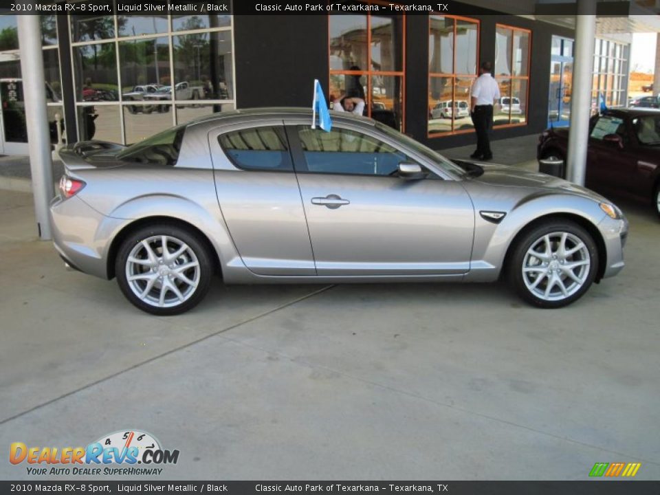 2010 Mazda RX-8 Sport Liquid Silver Metallic / Black Photo #4