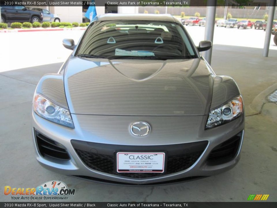 2010 Mazda RX-8 Sport Liquid Silver Metallic / Black Photo #5