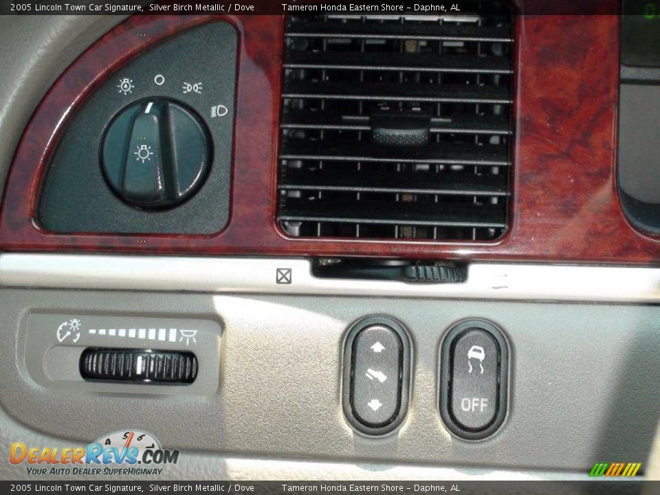2005 Lincoln Town Car Signature Silver Birch Metallic / Dove Photo #23