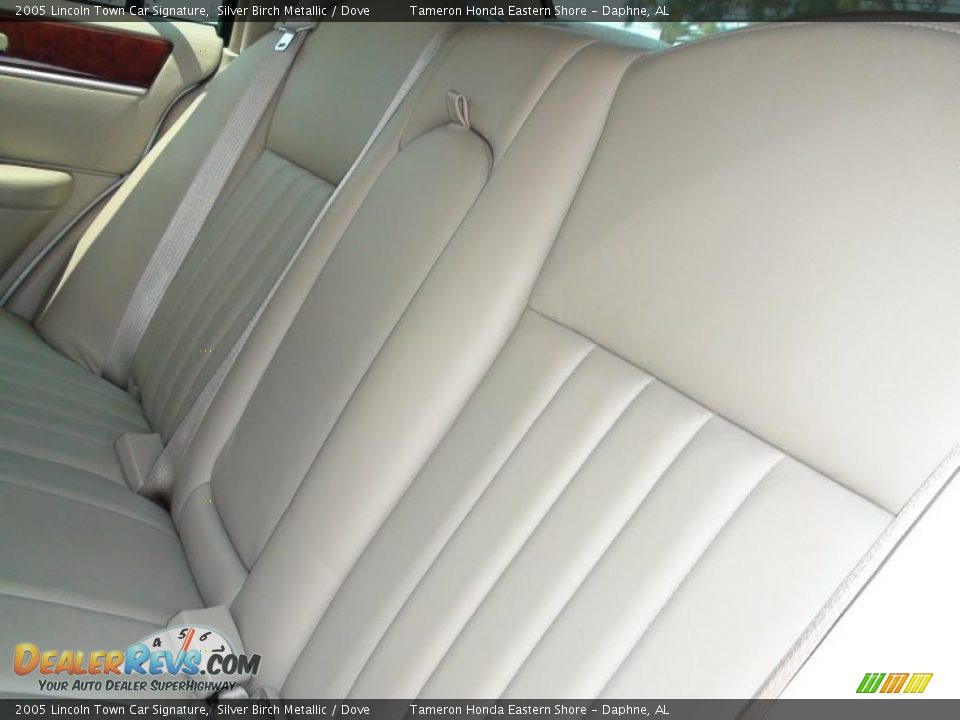 2005 Lincoln Town Car Signature Silver Birch Metallic / Dove Photo #33