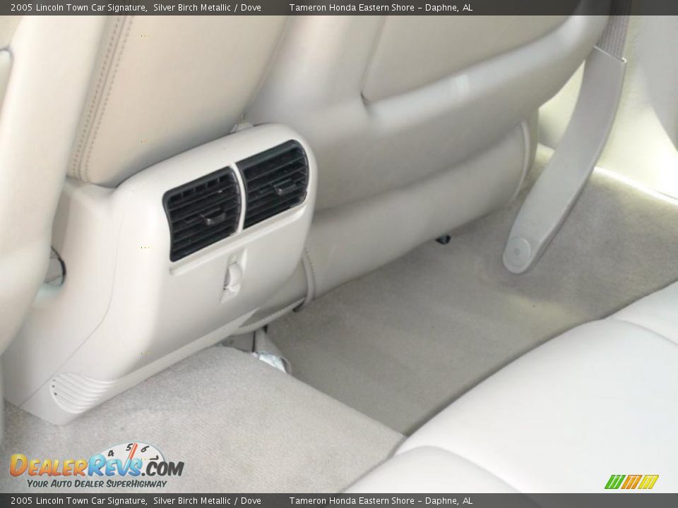 2005 Lincoln Town Car Signature Silver Birch Metallic / Dove Photo #34
