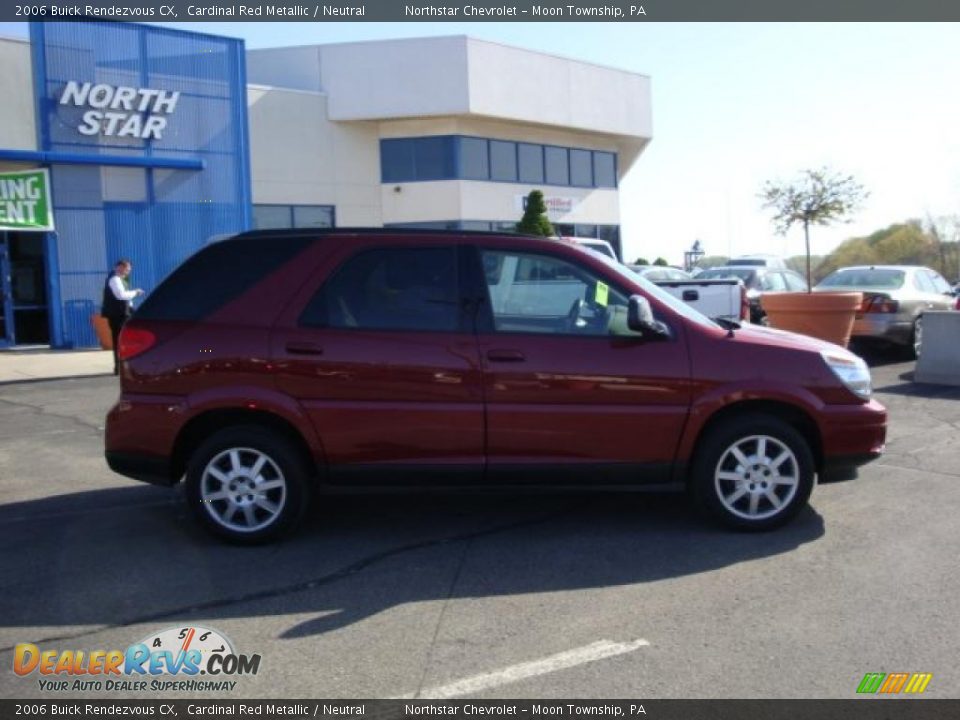 2006 Buick Rendezvous CX Cardinal Red Metallic / Neutral Photo #2