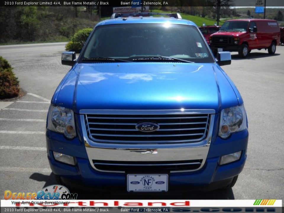 2010 Ford Explorer Limited 4x4 Blue Flame Metallic / Black Photo #3
