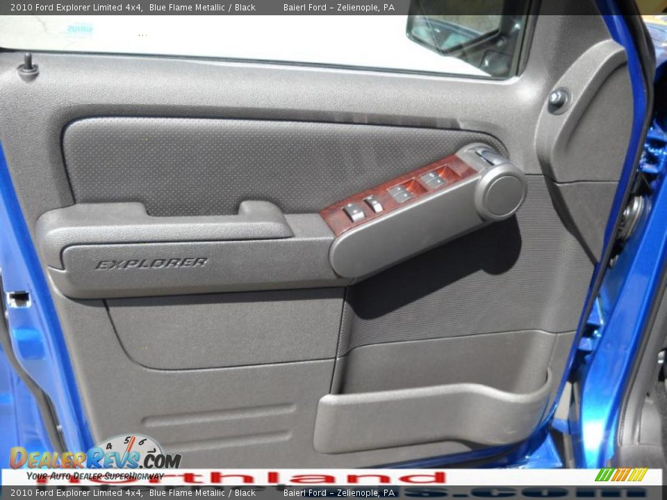 2010 Ford Explorer Limited 4x4 Blue Flame Metallic / Black Photo #9