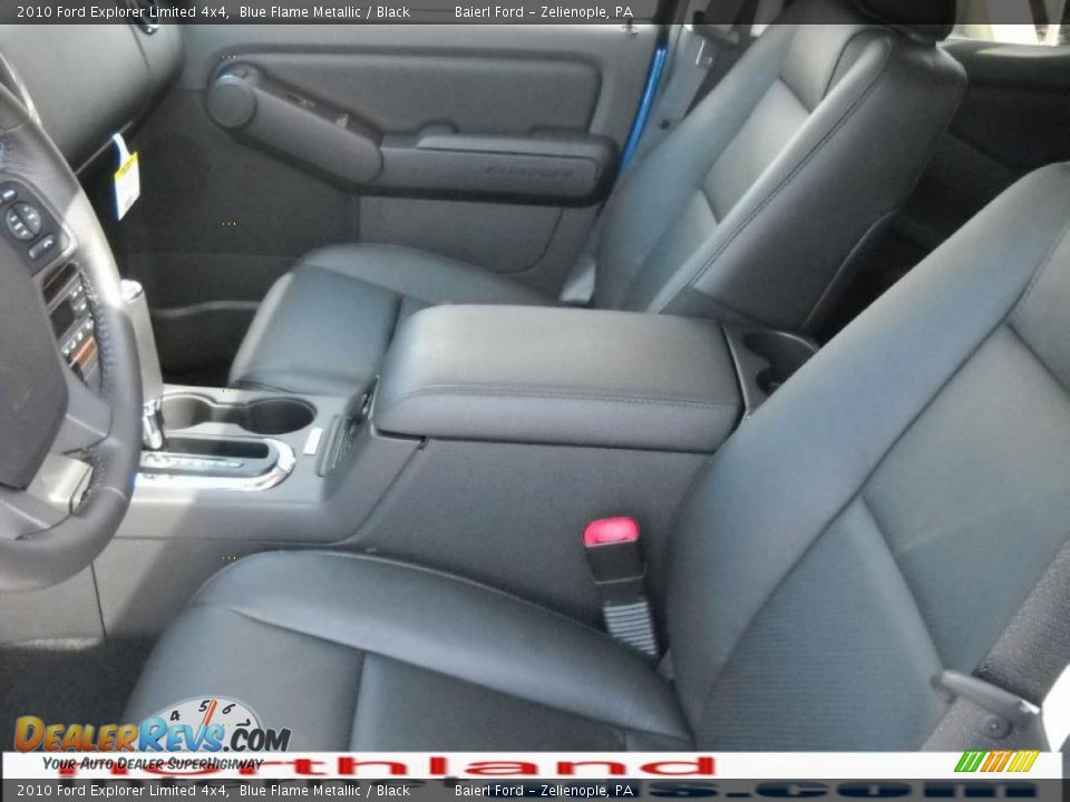 2010 Ford Explorer Limited 4x4 Blue Flame Metallic / Black Photo #11