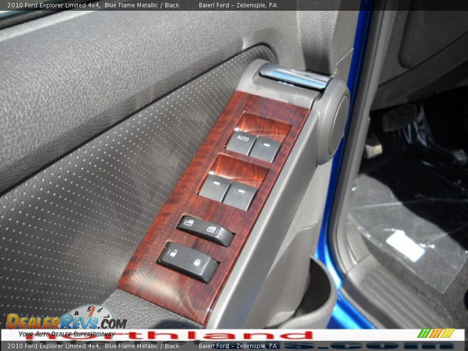 2010 Ford Explorer Limited 4x4 Blue Flame Metallic / Black Photo #15