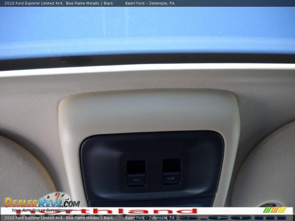 2010 Ford Explorer Limited 4x4 Blue Flame Metallic / Black Photo #16