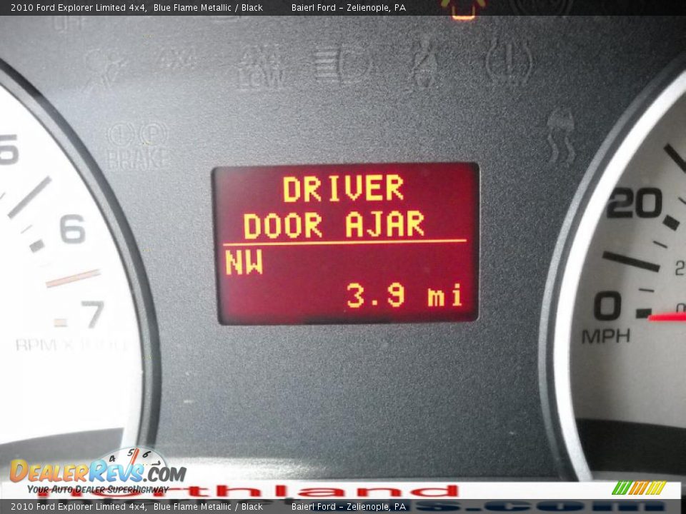 2010 Ford Explorer Limited 4x4 Blue Flame Metallic / Black Photo #20