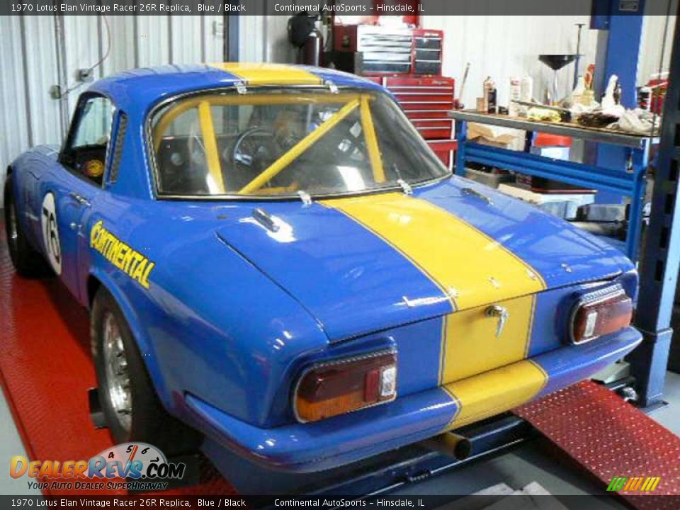 1970 Lotus Elan Vintage Racer 26R Replica Blue / Black Photo #7