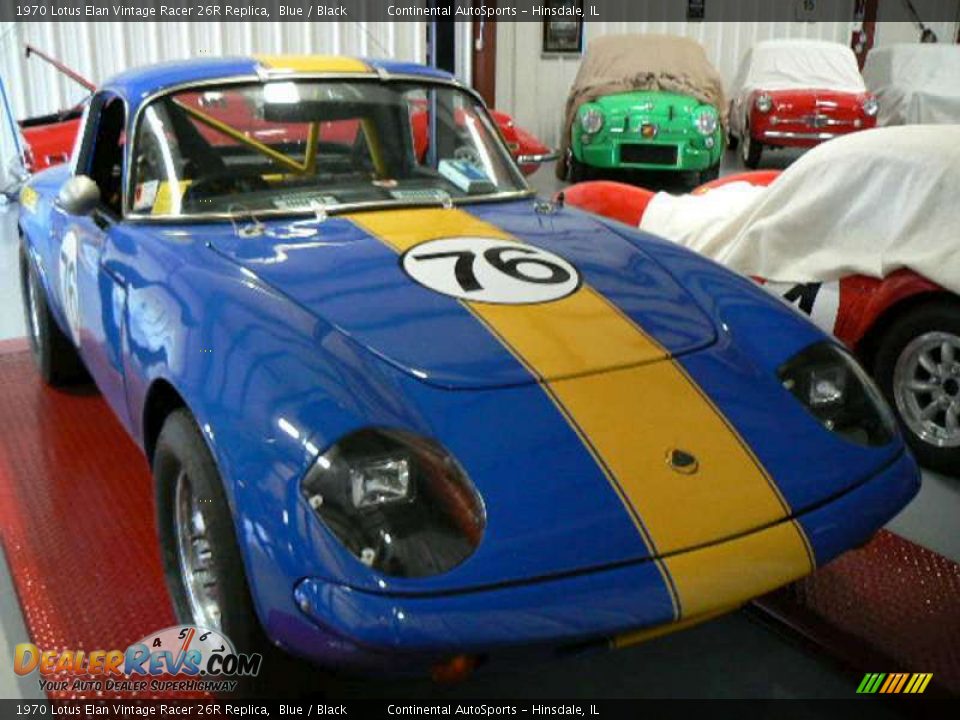 1970 Lotus Elan Vintage Racer 26R Replica Blue / Black Photo #8