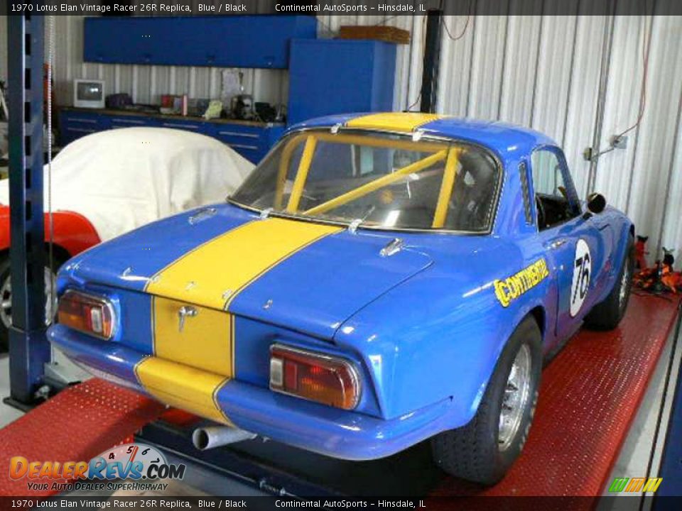 1970 Lotus Elan Vintage Racer 26R Replica Blue / Black Photo #10