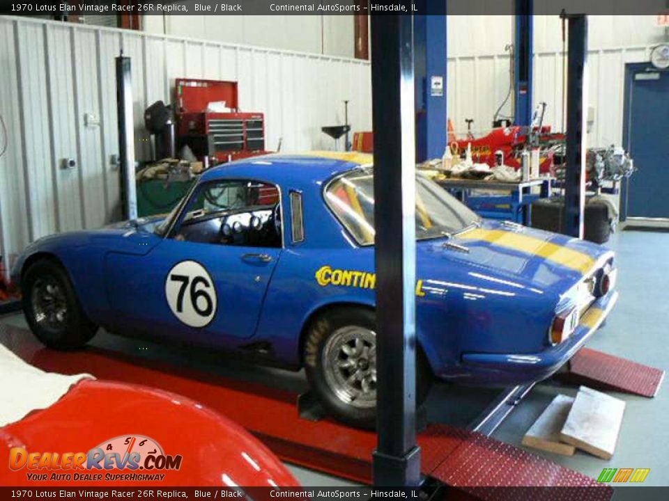 1970 Lotus Elan Vintage Racer 26R Replica Blue / Black Photo #11