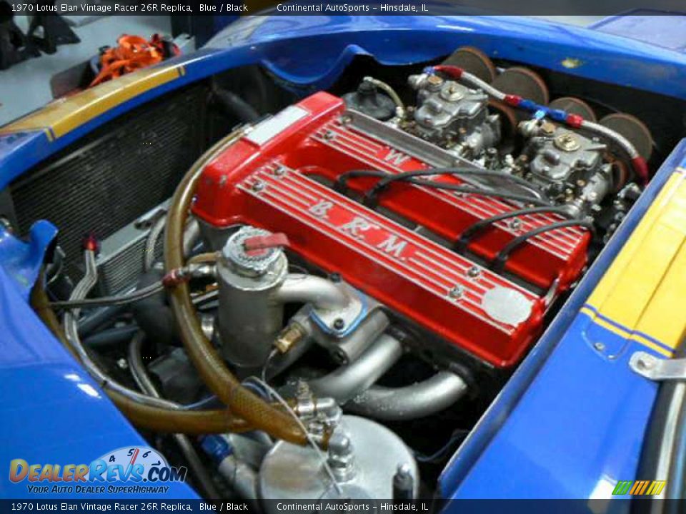 1970 Lotus Elan Vintage Racer 26R Replica Blue / Black Photo #12