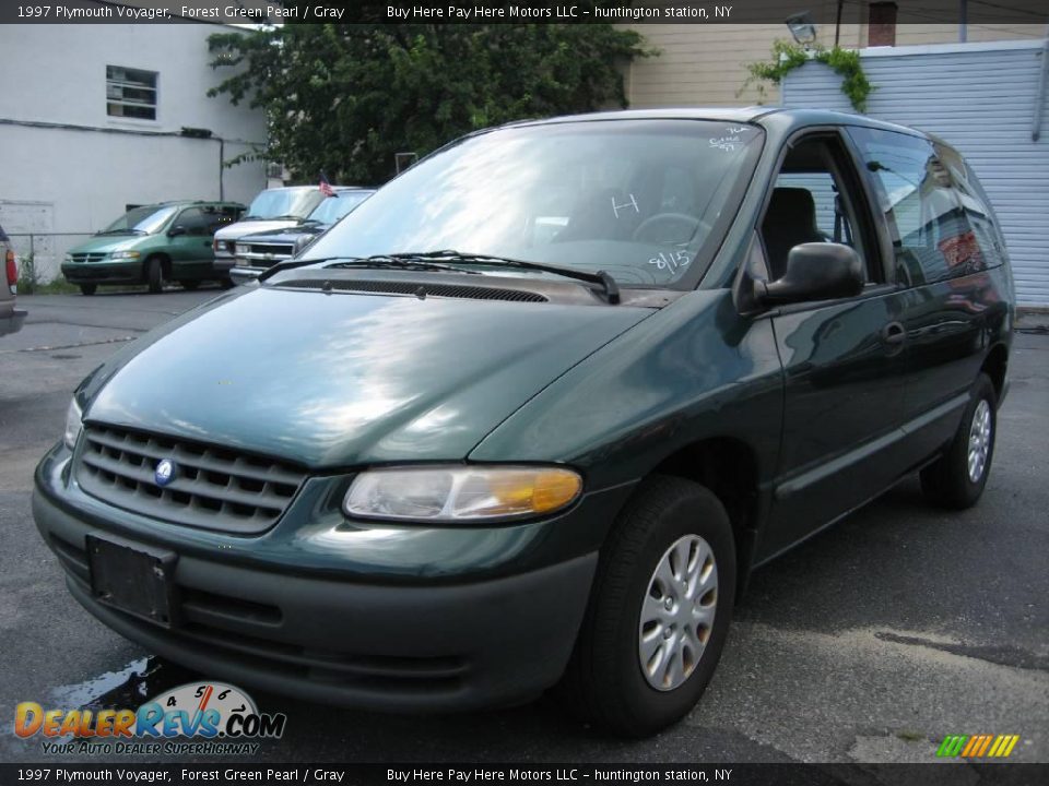 1997 Plymouth Voyager Forest Green Pearl / Gray Photo #1