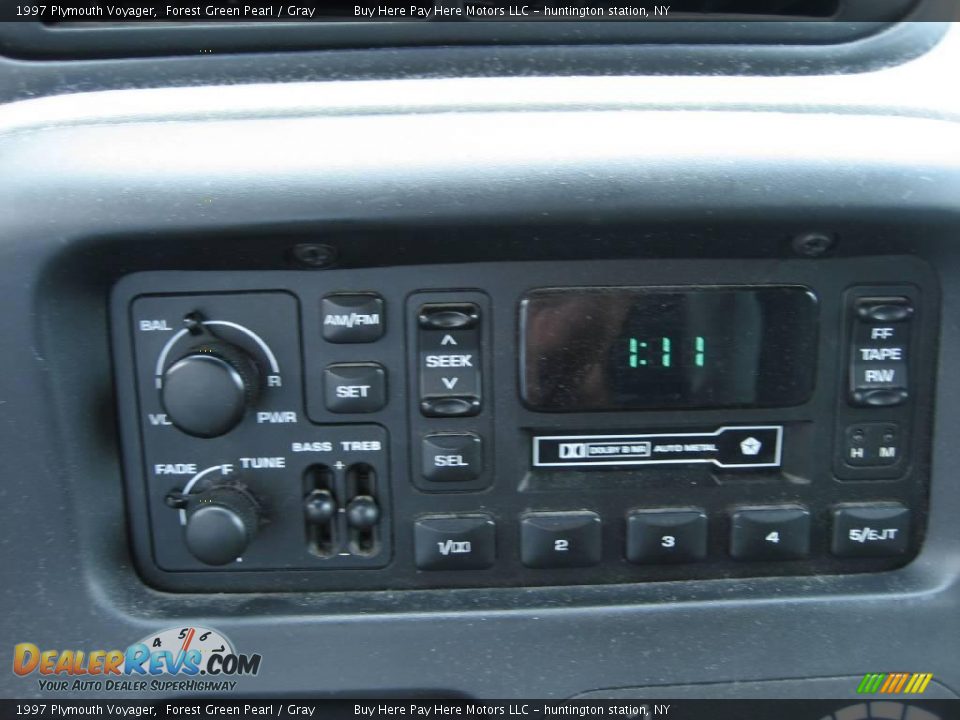 1997 Plymouth Voyager Forest Green Pearl / Gray Photo #12