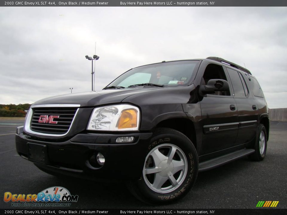2003 GMC Envoy XL SLT 4x4 Onyx Black / Medium Pewter Photo #1