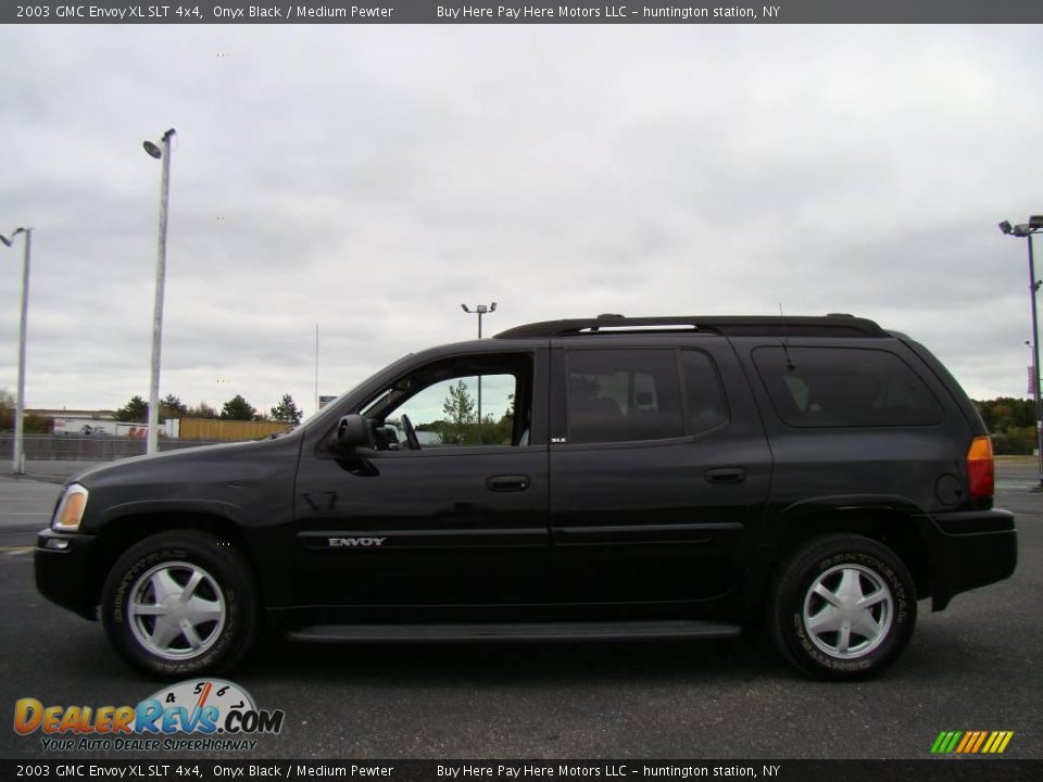 2003 GMC Envoy XL SLT 4x4 Onyx Black / Medium Pewter Photo #3