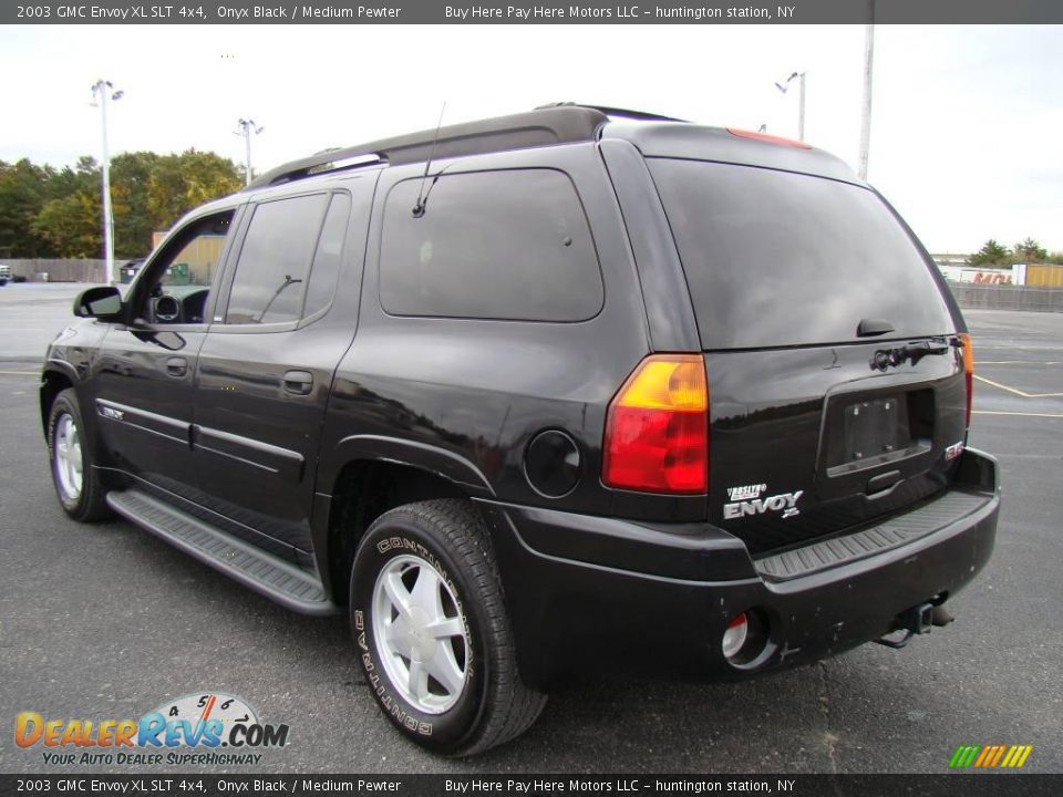 2003 GMC Envoy XL SLT 4x4 Onyx Black / Medium Pewter Photo #4