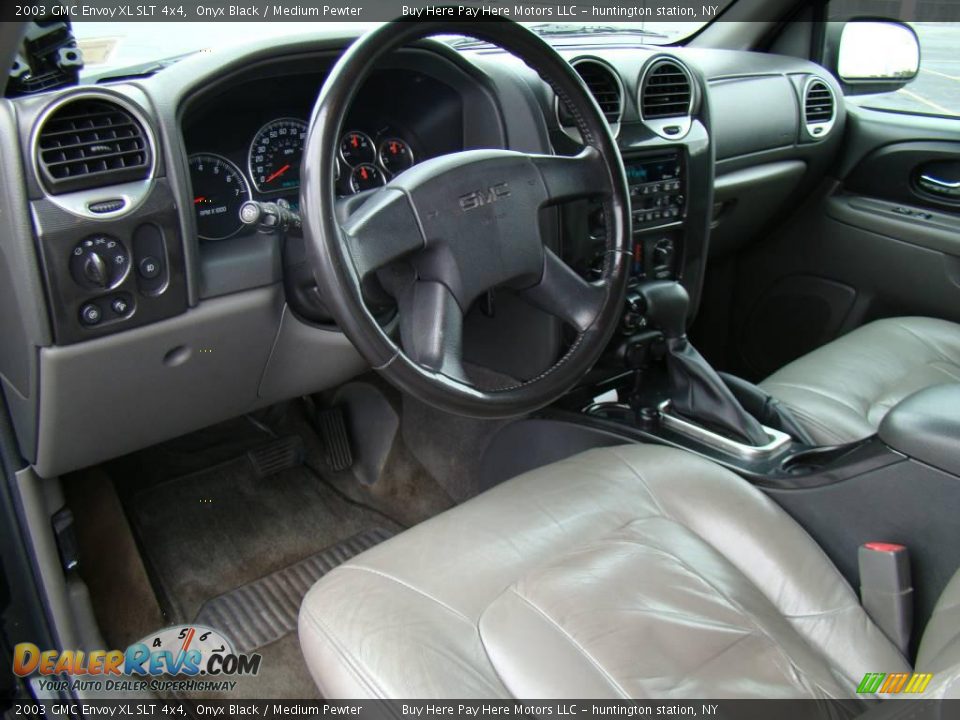 2003 GMC Envoy XL SLT 4x4 Onyx Black / Medium Pewter Photo #8