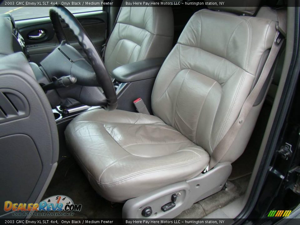 2003 GMC Envoy XL SLT 4x4 Onyx Black / Medium Pewter Photo #10