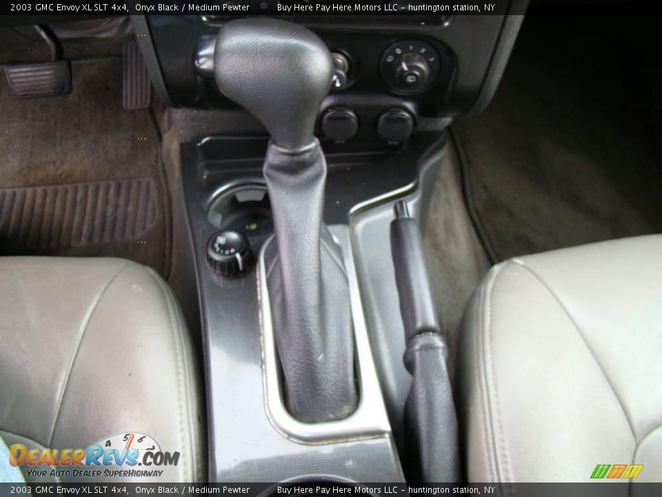 2003 GMC Envoy XL SLT 4x4 Onyx Black / Medium Pewter Photo #13