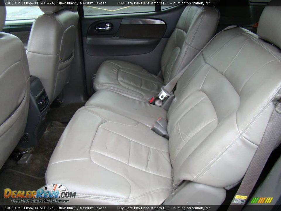2003 GMC Envoy XL SLT 4x4 Onyx Black / Medium Pewter Photo #14