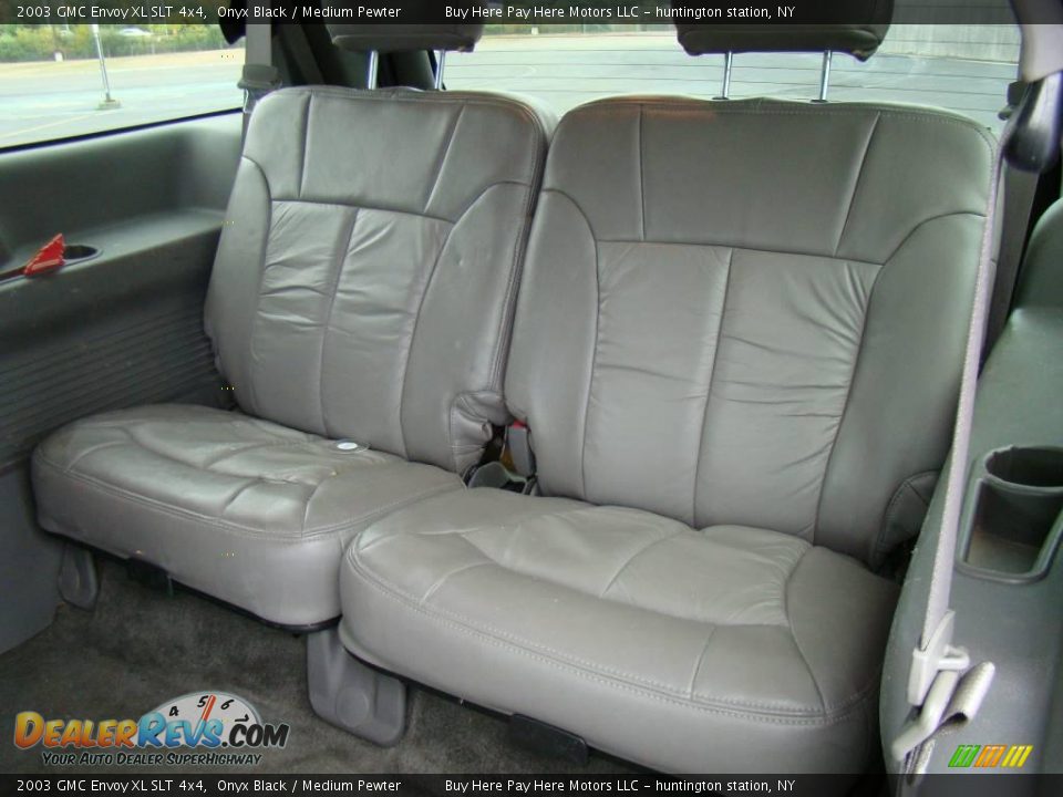 2003 GMC Envoy XL SLT 4x4 Onyx Black / Medium Pewter Photo #15