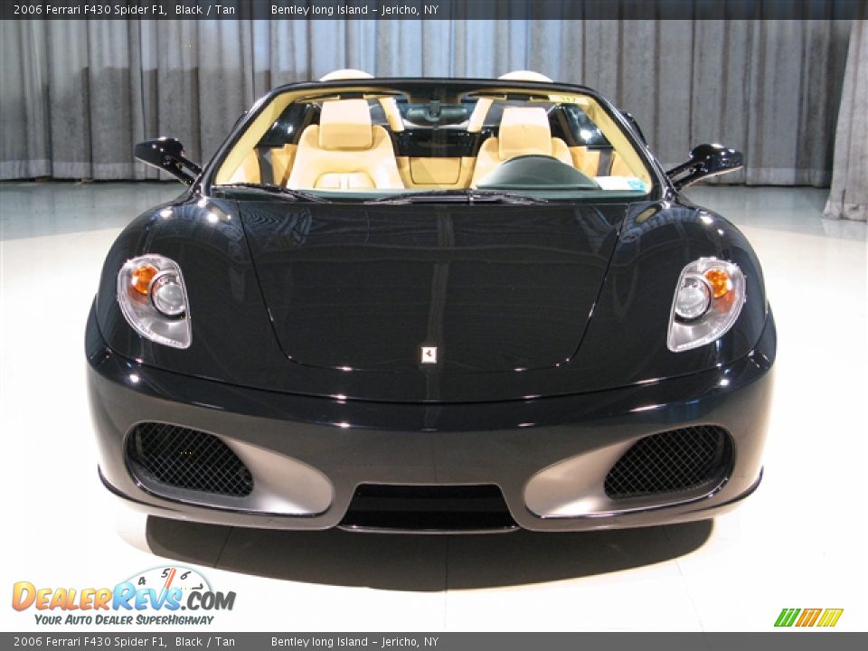 2006 Ferrari F430 Spider F1 Black / Tan Photo #4