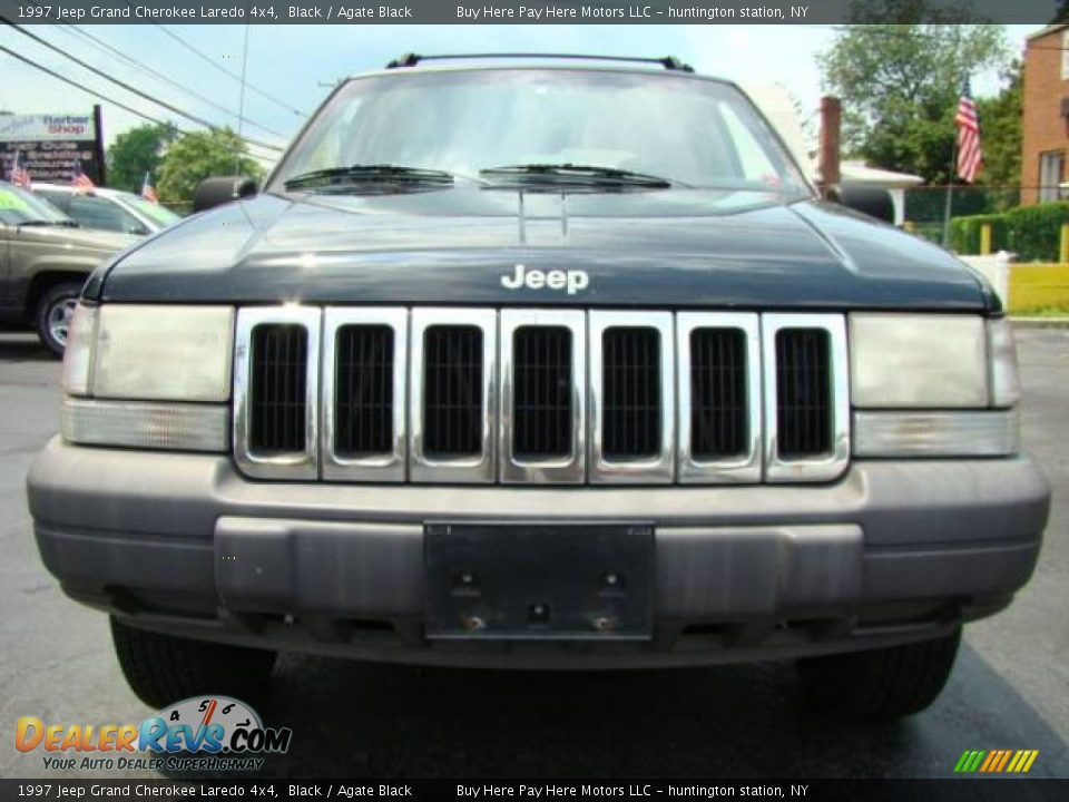 1997 Jeep Grand Cherokee Laredo 4x4 Black / Agate Black Photo #2