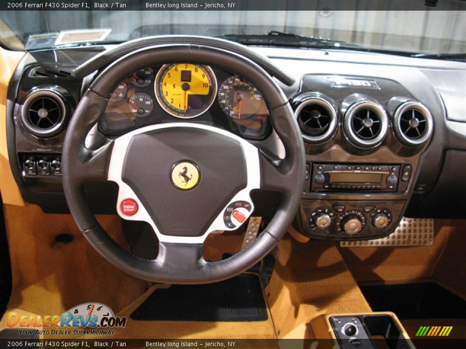 2006 Ferrari F430 Spider F1 Black / Tan Photo #7