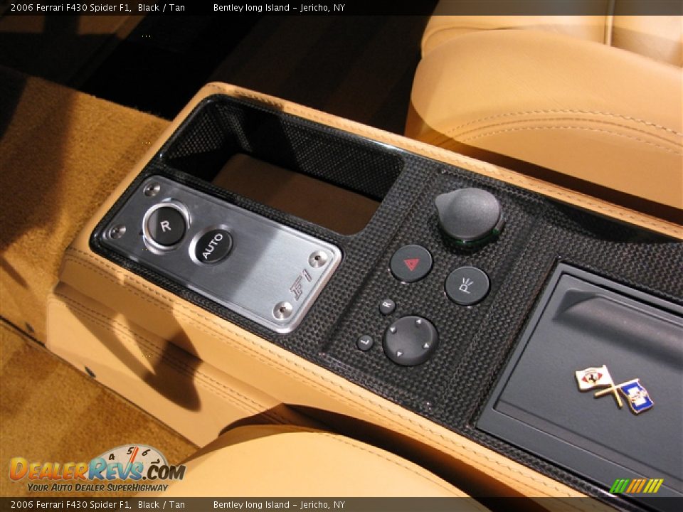 2006 Ferrari F430 Spider F1 Black / Tan Photo #10